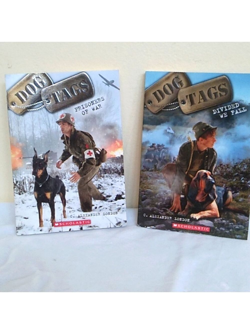 D- Bundle of 2 Dog Tags Stories By Alexander London